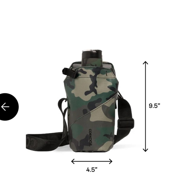 Corkcicle Sling Bag NWT. Light gray camo - Picture 5 of 7